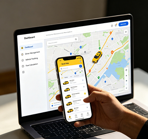 Maßgeschneiderte Entwicklung eines Taxi-Managementsystems mit Fahrer- und Fahrgast-App, die GPS-Positionierung und White-Label-<span class=keywords><strong>Software</strong></span> unterstützen - Product Image 6