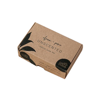 Paquete plano de impresión de logotipo personalizado de diseño de diseñador de nueva llegada Embalaje de caja de correo marrón reciclable corrugado
