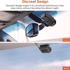 <span class=keywords><strong>Carrefour</strong></span>-Cámara de salpicadero interior para coche, supercondensador, dvr, hd, 4k, frontal y trasero, <span class=keywords><strong>2</strong></span> vías, WiFi, GPS, caja negra, gran oferta, para audi A6 - Product Image 2