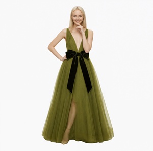 In Stock Olive Ball Gowns Sequin Mesh Design | Alibaba.com