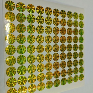 Autocollants adhésifs de haute sécurité personnalisés, hologramme, code QR, rouleau de vinyle, étanche, scellage holographique pour la promotion - Product Image 6