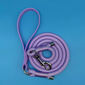 Correa de Adiestramiento para Perros Resistente, Nueva, con Mango de PVC, Decoración de Cinta de Nailon a la Moda, Correas para Mascotas para Perros Medianos y Grandes - Product Image 6