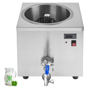 Petite machine de pasteurisation pour lait, jus, yaourt, bière, crème glacée, œufs, lait de chèvre, 14L, en acier inoxydable - Product Image 3