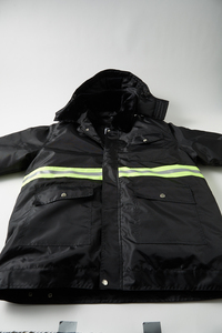 Jaket Workwear <span class=keywords><strong>Freezer</strong></span> Tahan Air Poliester 100% Siap Kirim untuk Penyimpanan Dingin - Product Image 4