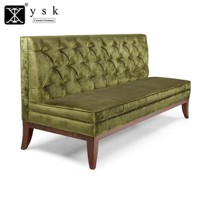 SF-363 Commercial Furniture Half Circle Moon U Shape Restaurant Bar Booths Round Booth Seating - Product Image 6