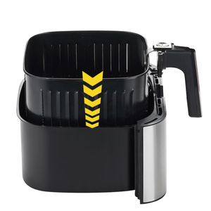 Four à friture sans huile RAF 8L, 1700W, écran tactile, circulation d'air à 360° pour friture, cuisson, rôtissage, friteuse numérique Sma - Product Image 5