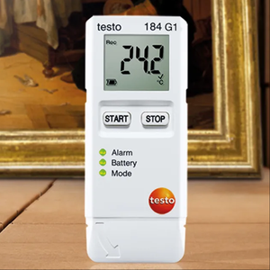 Testo 184 Température Humidité Choc USB Transport avec boîtier ABS IP30 Température de fonctionnement -4F 158F - Product Image 5
