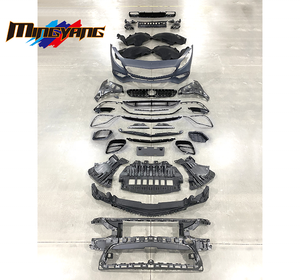 กระจังหน้ารถยนต์กันชนรถสำหรับ Mercedes <span class=keywords><strong>Benz</strong></span> <span class=keywords><strong>S</strong></span> <span class=keywords><strong>Class</strong></span> <span class=keywords><strong>S</strong></span> <span class=keywords><strong>Coupe</strong></span> W217อัพเกรดเป็นชุดตัวถังรถ S63 - Product Image 2