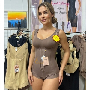 Body Modellante di Qualità con Apertura sul Seno, Alta Compressione, Vestibilità Slim, Effetto Lifting Glutei, Modellatore Corpo Snellente Senza Cuciture - Product Image 1