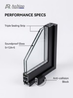 Porte coulissante moderne en alliage d'aluminium avec verre ignifuge et insonorisé pour chambre, cuisine, hôtel – Plusieurs coloris disponibles
