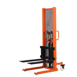 Nuevo apilador Manual de 1 tonelada, 2000kg, apilador de elevación popular, recuperador, transpallet, manual, horquillas de carretilla elevadora - Product Image 2