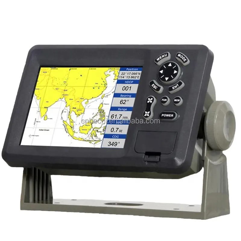Used Boat LCD Display Marine GPS