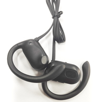 Earphone nirkabel Mini, earbud BT 5.3 kait telinga, Headset olahraga udara terbuka, kontrol tombol IPX7, Headphone tahan Air OU10