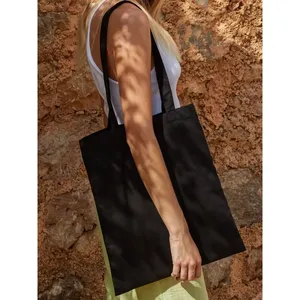 Borsa tote in cotone riciclato, borsa per merchandising sostenibile - Product Image 2