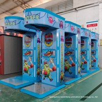 Wzl Anpassbarer Arcade-Boxkraft-Tester Kommerzieller Krafttrainer Dragon Fist Boxmaschine Spielkonsole für Kinder
