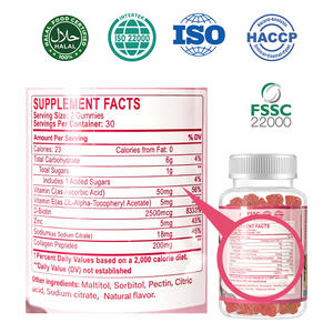 Hete Verkoop Natuurlijke Huid Whitening Gummies Beste L-Glutathion Gummies Met Collageen G-Lutathion Gummy Candy - Product Image 3