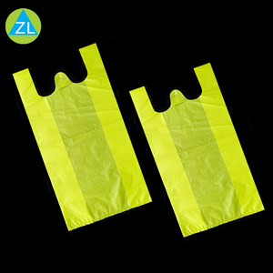Nhà máy tùy chỉnh in pbat + PLA tinh bột đầy đủ phân hủy sinh học Vest Túi HDPE/LDPE tái chế nhựa phân hủy Túi mua sắm - Product Image 2