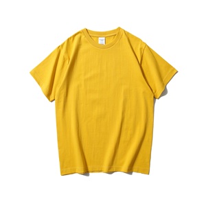 เสื้อยืดคอตตอน 100% หนัก 240 กรัม แบบสั่งทำพิเศษ OEM ODM ทรงโอเวอร์ไซส์ คอกลม แขนสั้น ไม่มีลาย พร้อมสกรีนโลโก้ - Product Image 4