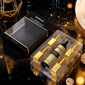 <span class=keywords><strong>Kit</strong></span> de gel de finition transparent cristallin sans jaunissement, sans HEMA, sans TPO, écologique, végétalien, durci par LED, personnalisable OEM, Hanyi - Product Image 2