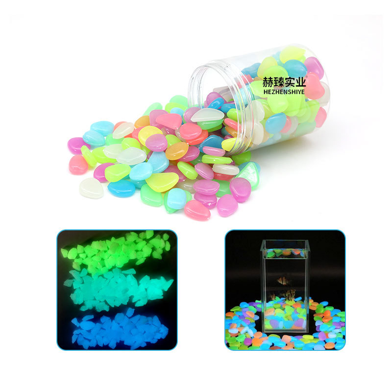 Small Artificial Luminous Stone Vase Decoration