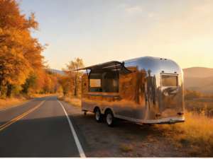 Chic Prosecco Van avec comptoir bar LED, bar à vin mousseux mobile pour mariages et fêtes <span class=keywords><strong>de</strong></span> jardin - Product Image 2