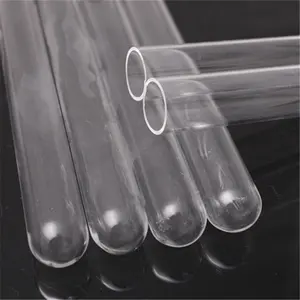 SUCCESS High Quality <strong>Quartz</strong> <strong>Tube</strong> Glass <strong>One</strong> Side <strong>Closed</strong> Furnace Glass <strong>Tube</strong> for Glass Lamp - Product Image 5