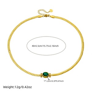 Vintage Emerald Oval <b>Bracelet</b> <b>Set</b> Gold Tone Crystal Rhinestone Woven Chain Women's Jewelry Everyday Wear - Product Image 5