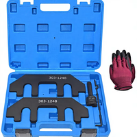 Kit de herramientas para sujeción de árbol de levas, tensión y sincronización, con guantes y estuche