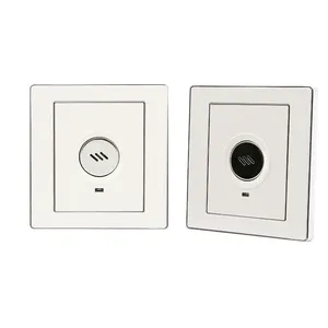 Abuk Hot Selling Modern White Gold Decorative Electrical Power Supply Voice Activated Ontrol Wall Light Switch