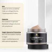 Crème Visage Raffermissante au Collagène d'Abricot Naturel, Formule Blanchissante, Anti-âge, Marque Privée OEM ODM