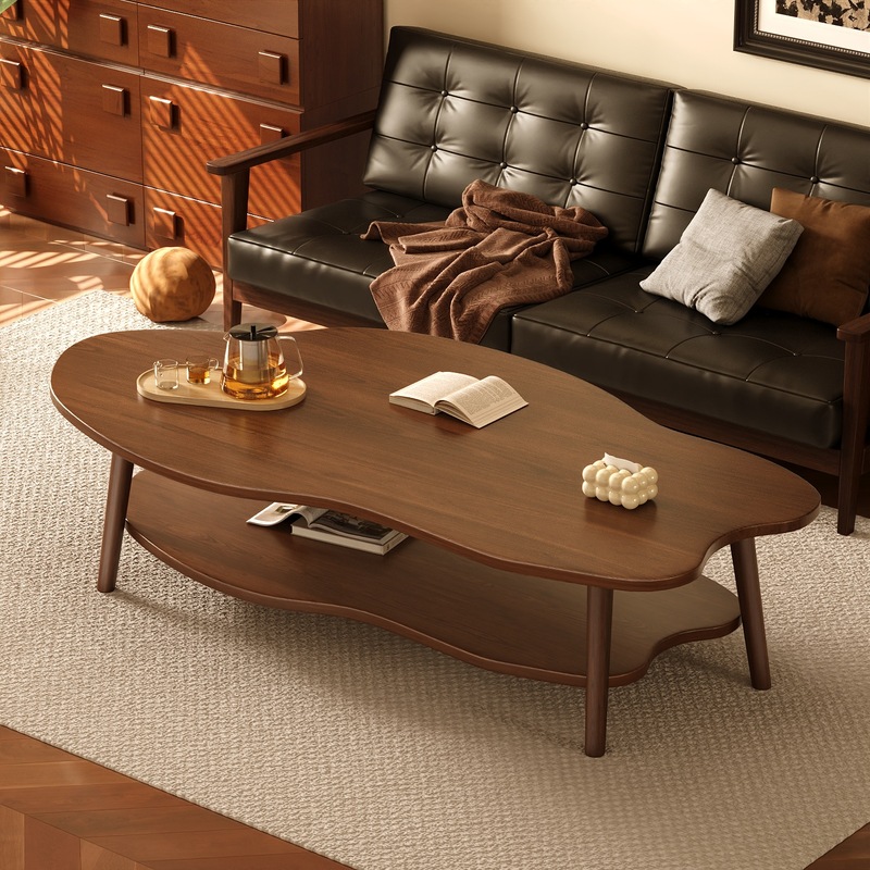 Light Luxury Double layer Metal Coffee