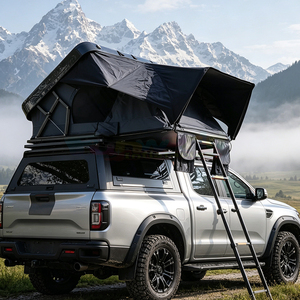Tente de toit rigide en alliage d'aluminium, ouverture latérale, pour camping en plein air, compatible SUV et pick-up - Product Image 1