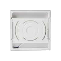 Panneau LED de surface CCT 6-24W rond carré IP23 pour plafond de couloir