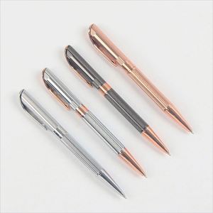 High Quality Luxury Rose <b>Gold</b> Metal Ballpoint With Custom Logo Multi-Colored Ink-Promotional Business Office <b>Pen</b> - Product Image 1