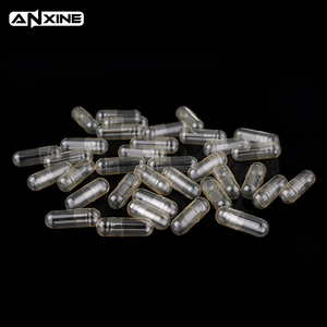 Capsules végétariennes vides ANXINE, taille 00, 0, 1, 2, 3, 4, transparentes, en cellulose végétale biologique, Pullulan, HPMC - Product Image 2