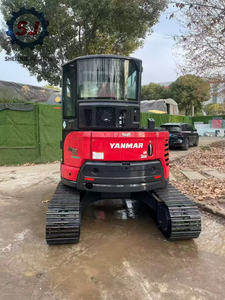 Mini-excavatrice d'occasion 95% neuve Yanmar Vio55 5500KG avec CE EPA, prix avantageux, petite pelle originale fabriquée au Japon - Product Image 5