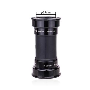 BB86/92 piezas de bicicleta de tamaño personalizado soporte inferior de ajuste de prensa de plástico con accesorio de Ciclismo de bloqueo roscado para bicicleta - Product Image 3