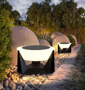 Lámpara <span class=keywords><strong>Solar</strong></span> LED para Jardín con Control Remoto, Batería Recargable, para Portones de Villas, Pilares, Caminos, con Diseño de Cesta de Fuego, Clasificación IP65 - Product Image 5