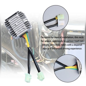 Régulateur de tension redresseur 5 broches 4/5 fils LINGQI RACING pour moto, <span class=keywords><strong>scooter</strong></span> <span class=keywords><strong>chinois</strong></span>, cyclomoteur, VTT tout-terrain - Product Image 2