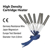 Cartouche chauffante 6 mm 12V 24V 220V en acier inoxydable