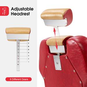 Silla de peluquero reclinable de alta resistencia para peluquería, muebles de belleza, silla de salón multiusos para peluquería, estilista, silla de tatuaje - Product Image 3