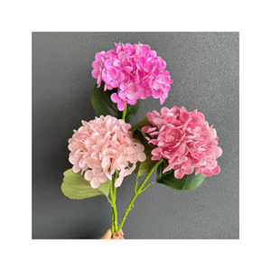 ดอกไฮเดรนเยีย 3 มิติ ยี่ห้อ Jinxi สีม่วงชมพู สำหรับตกแต่งงานแต่งงาน ตกแต่งบ้าน และอุปกรณ์ประกอบฉากบนเวที - Product Image 5