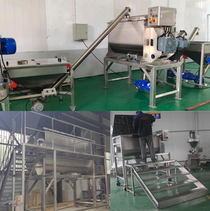 Automatic Horizontal double <strong>Ribbon</strong> Blender Powder Mixing Machine Animal Food Powder <strong>Mixer</strong> Machinery Industrial Equipment - Product Image 6