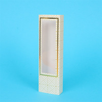Boîtes à perruques en carton ondulé personnalisées avec fond auto-verrouillant, emballage cosmétique pliable blanc, petite boîte en carton avec logo