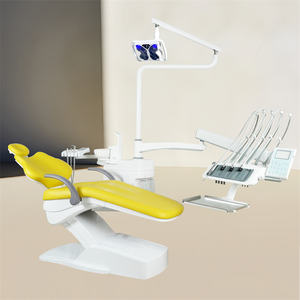 Foshan fabbrica di sedia dentale <span class=keywords><strong>unit</strong></span>à 16 set di un contenitore con luce di cura libera e mobile Scaler superiore montato <span class=keywords><strong>unit</strong></span>à dentale - Product Image 3