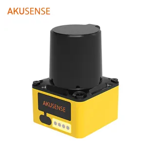 AkuSense 20M Lidar स्कैनर 270 स्कैनिंग डिग्री लेजर रेंजफाइंडर 0.5/ 0.25 के लिए संकल्प लेजर lidar AGV और सेवा रोबोट