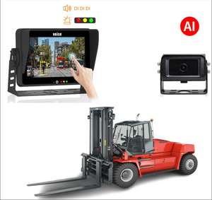 Sistema de detección de punto ciego Sistema de monitor de cámara de respaldo de camión Detecta personas Vehículo cercano Ai Alarma Colisión - Product Image 1