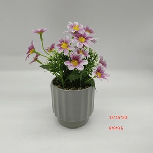 Hiện Đại Tráng Men Gốm Chậu Hoa Trong Nhà Ngoài Trời Sử Dụng Trang Trí Nội Thất Vườn Nguồn Cung Cấp Đầy Màu Sắc Matte Trồng Cây Mọng Nước Màu Xanh Lá Cây - Product Image 3