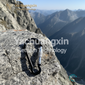 YACHUANGXIN VIETNAM Ho Chi Minh City Mousqueton d'extérieur en alliage d'aluminium pour alpinisme, crochet de suspension rapide en forme de gourde - Product Image 5