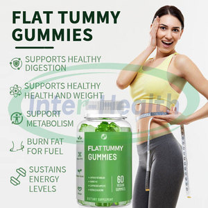 Ausreson Private Label düz karın en iyi zayıflama ürünleri bitkisel takviyeler düz karın Gummies ile elma şırası sirke - Product Image 4